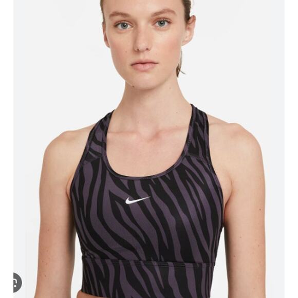 Nike Other - Nike Dri-Fit Women's SMALL Swoosh Icon Clash Padded Sports Bra, Purple